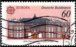 RFA Poste Obl Yv:1293/1294 Europa Cept Etablissements Postaux (Obl.mécanique) - Used Stamps