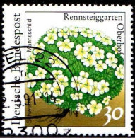 RFA Poste Obl Yv:1337/1341 Plantes Du Jardin Botanique Rennsteiggarten (TB Cachet Rond) - Gebraucht