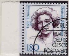 RFA Poste Obl Yv:1259/1260 Femmes De L'histoire Allemande Bord De Feuille (TB Cachet Rond) - Used Stamps