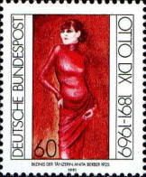 RFA Poste N** Yv:1404/1405 Centenaire De Otto Dix - Unused Stamps