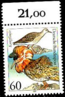 RFA Poste N** Yv:1367/1370 Oiseaux De Mer Protégés Bord De Feuille - Unused Stamps