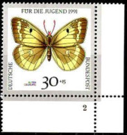 RFA Poste N** Yv:1344/1351 Für Die Jugend Papillons Coin De Feuille - Unused Stamps