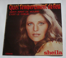 LP SHEILA : Quel Tempérament De Feu - CARRERE - Otros - Canción Francesa