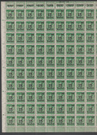 MiNr. 279 Wb ** Bogen, Plattenfehler II - Unused Stamps