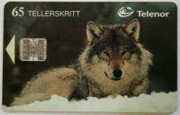 Norway 65 Unit Chip Card - Ulv. / Wolf - Norway