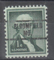 USA Precancel Vorausentwertungen Preo Locals Missouri, Bloomfield 734 - Precancels