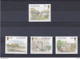 GUERNESEY 1986 Musées Yvert 371-374, Michel 369-372 NEUF** MNH Cote 6,50 Euros - Guernesey
