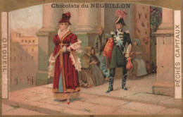 Chromo Chocolat Du Negrillon Peches Capitaux Orgueil - Other & Unclassified