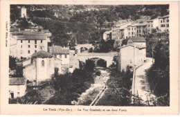 FR66 LE TECH - Billes - Vue Générale Et Ses Deux Ponts - Voie De Chemin De Fer - Belle - Autres & Non Classés