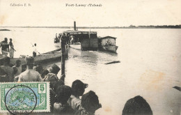 MIKICP6-007- TCHAD FORT LAMY BATEAUX - Tschad