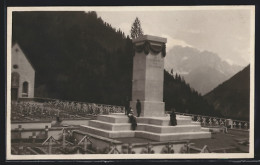 Cartolina Lana, Monumento Ai Caduti Di Col Di Lana  - Altri & Non Classificati