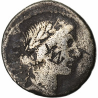 Acilia, Denier, 49 BC, Rome, Argent, TB+, Crawford:442/1a - Röm. Republik (-280 / -27)