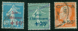 France    246/248  Ob  B/TB   Voir Scan Et Description   - Used Stamps