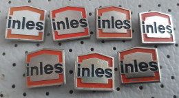 INLES Ribnica Wood Industry Joinery, Furniture, Meubles, Wood Processing Slovenia 7 Different Pins - Merken