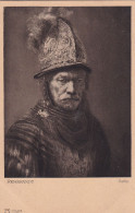 A24415 - Rembrandt Painting Of "The Brother Of Rembrandt" Postcard Germany, Berlin - Schilderijen
