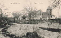 08 - VENDRESSE - S29358 - Eglise Et Cimetière - Andere & Zonder Classificatie