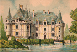 37-Azay Le Rideau-Le Château  - éditeur : M. Barré & J. Dayez - Illustrateur : Barday - 1946-1951 - Azay-le-Rideau