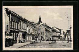 AK Gmünd /N. D., Platz Mit Brunnen  - Autres & Non Classés