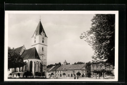 AK Perg /O. D., Platz Mit Kirche  - Other & Unclassified