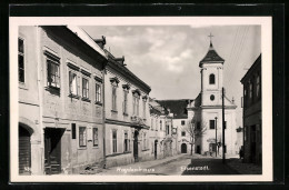 AK Eisenstadt, Haydenhaus Und Kirche  - Other & Unclassified