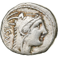 Thoria, Denier, 105 BC, Rome, Argent, TTB, Crawford:316/1 - Röm. Republik (-280 / -27)