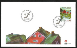 GREENLAND 2014 ILLUSTRATION OF SONG - FDC