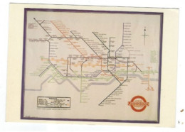 LONDON TRANSPORT MUSEUM PUBLISHED  NO  LTM 107  THE TUBE DIAGRAMATIC MAP - Andere & Zonder Classificatie