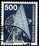 RFA Poste Obl Yv: 708 Mi:859 Radioteleskop (Beau Cachet Rond) (Thème) - Telecom