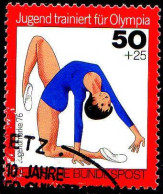 RFA Poste Obl Yv: 733 Mi:884 Jugendmarke Gymnastique (Beau Cachet Rond) (Thème) - Gymnastique