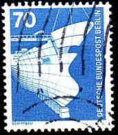 RFA Poste Obl Yv: 701 Mi:852 Schiffbau Construction Navale (cachet Rond) (Thème) - Bateaux