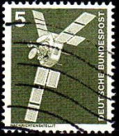 RFA Poste Obl Yv: 695 Mi:846 Nachrichtensatellit (Lign.Ondulées) (Thème) - Europe