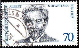 RFA Poste Obl Yv: 679 Mi:830 Albert Schweitzer Medecin (Beau Cachet Rond) (Thème) - Albert Schweitzer