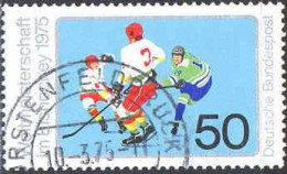 RFA Poste Obl Yv: 684 Mi:835 Weltmeisterschaft Im Eishockey (TB Cachet Rond) (Thème) - Eishockey