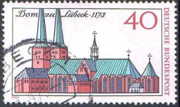 RFA Poste Obl Yv: 629 Mi:779 Dom Zu Lübeck (cachet Rond) (Thème) - Eglises Et Cathédrales