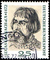 RFA Poste Obl Yv: 569 Mi:718 Lucas Cranach D.Ä Peintre Et Graveur (Beau Cachet Rond) (Thème) - Andere & Zonder Classificatie