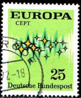 RFA Poste Obl Yv: 567 Mi:716 Europa Cept Spectre (TB Cachet Rond) (Thème) - 1972
