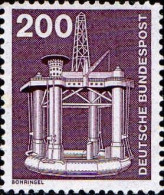 RFA Poste N** Yv: 707 Mi:858 Bohrinsel (Thème) - Pétrole