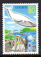 Japon Nippon 2002 3210 Baleine, Pont, Whale, Bridge - Walvissen