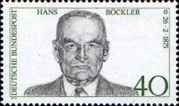 RFA Poste N** Yv: 681 Mi:832 Hans Böckler Homme Politique Allemand (Thème) - Other & Unclassified