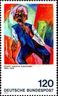 RFA Poste N** Yv: 674 Mi:823 Ernst Ludwig Kirchner Vieux Paysan (Thème) - Modern