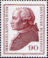 RFA Poste N** Yv: 655 Mi:806 Immanuel Kant Philosophe (Thème) - Schriftsteller