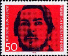 RFA Poste N** Yv: 521 Mi:657 Friedrich Engels Philosophe (Thème) - Schriftsteller