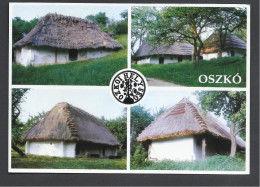 Hungary, Oszko, Old Traditional Peasant Houses, Multi View - Hungary