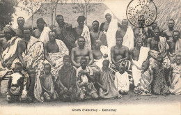 MIKICP6-010- DAHOMEY CHEFS D ABOMEY HOMMES ET ENFANTS - Dahomey