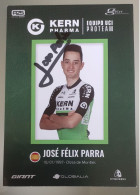 Autographe José Félix Parra Kern Pharma - Ciclismo