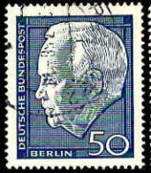 Berlin Poste Obl Yv:290 Mi:315 Heinrich Lübke Deutscher Bundespräsident (cachet Rond) - Gebraucht