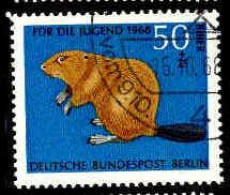 Berlin Poste Obl Yv:294 Mi:319 Für Die Jugend Biber (TB Cachet Rond) - Used Stamps