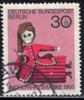 Berlin Poste Obl Yv:299 Mi:324 Wohlfahrtsmarke Poupée Vers 1870 (cachet Rond) - Gebraucht