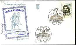 Berlin Poste Obl Yv:279 Mi:304 Der Grosse Kurfürst (TB Cachet à Date) Fdc Berlin 31-10-67 - 1948-1970