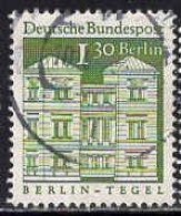 Berlin Poste Obl Yv:277A Mi:284 Schloss Berlin Tegel (cachet Rond) - Gebruikt